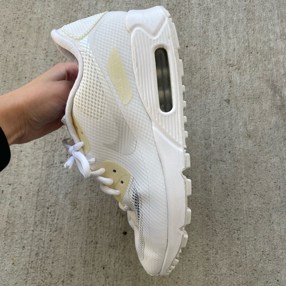 WMNS NIKE AIR MAX 90 HYPERFUSE PREMIUM iD SOLAR size 7.5 - Picture 3 of 9